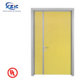 UL Certificate Metal Fire Door with ASTM / NFPA / UL10 (c), Fire Rated Steel Door for Emergency Exit